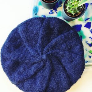 Pinwheel beret